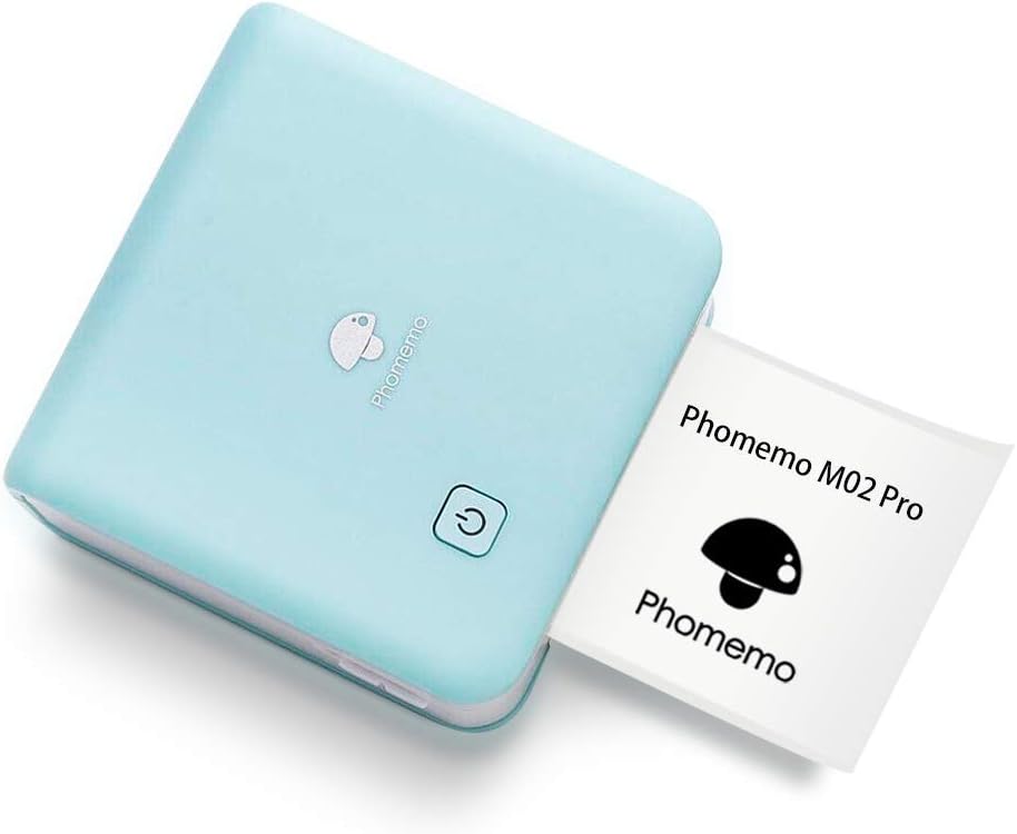Phomemo 300dpi Mini Photo Printer- M02 Pro Pocket [...]