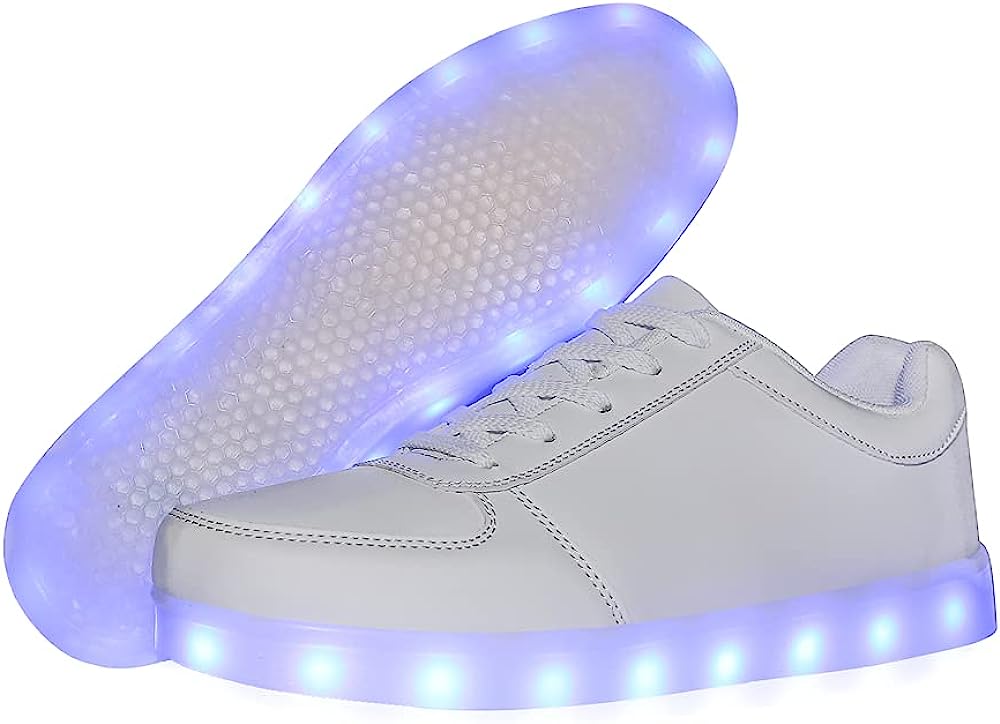 YuanRoad Unisex LED Shoes Light Up Shoes for Women Men [...]