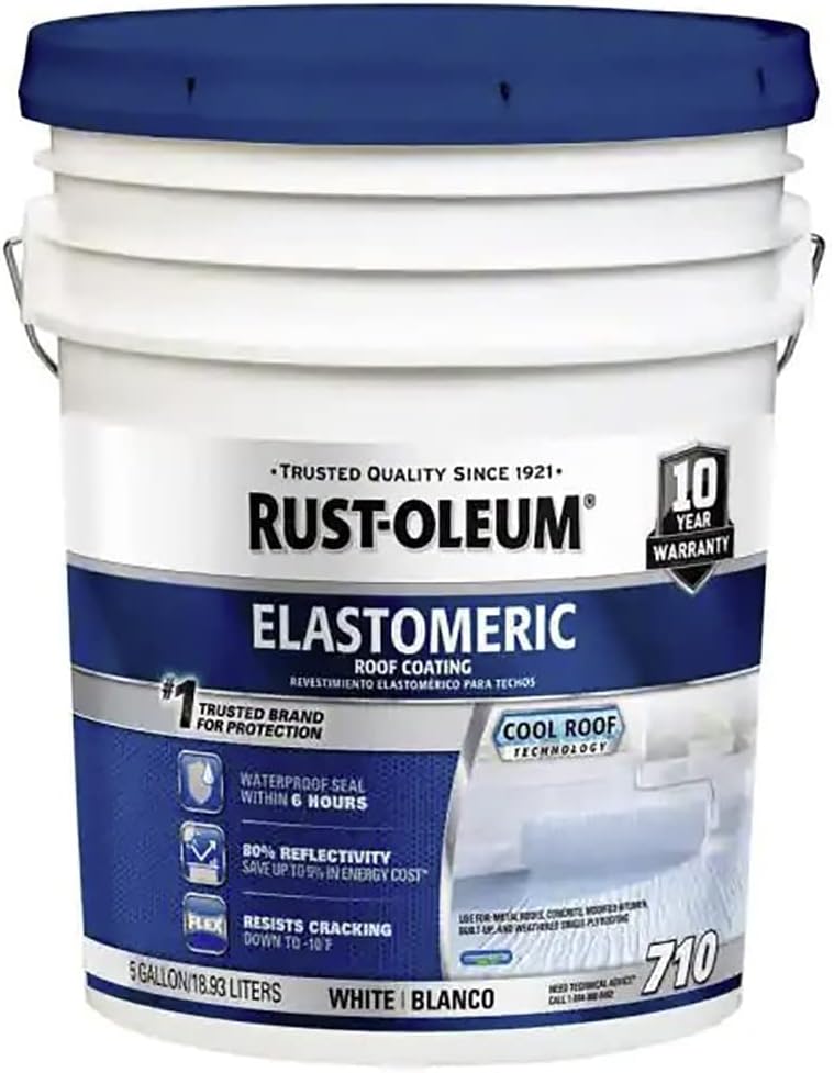 Rust-Oleum 301994 Roof Coating, 5 Gallon (Pack of 1), [...]