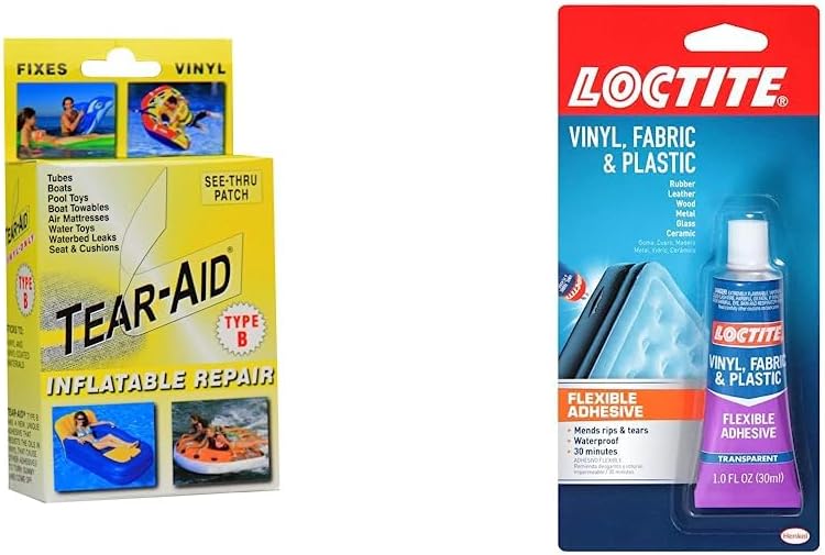 Tear-Aid Vinyl Inflatable Repair Kit, Yellow Box Type [...]