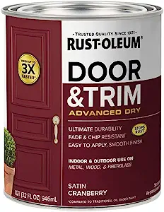Rust-Oleum 369385 Advanced Dry Door & Trim Paint, [...]