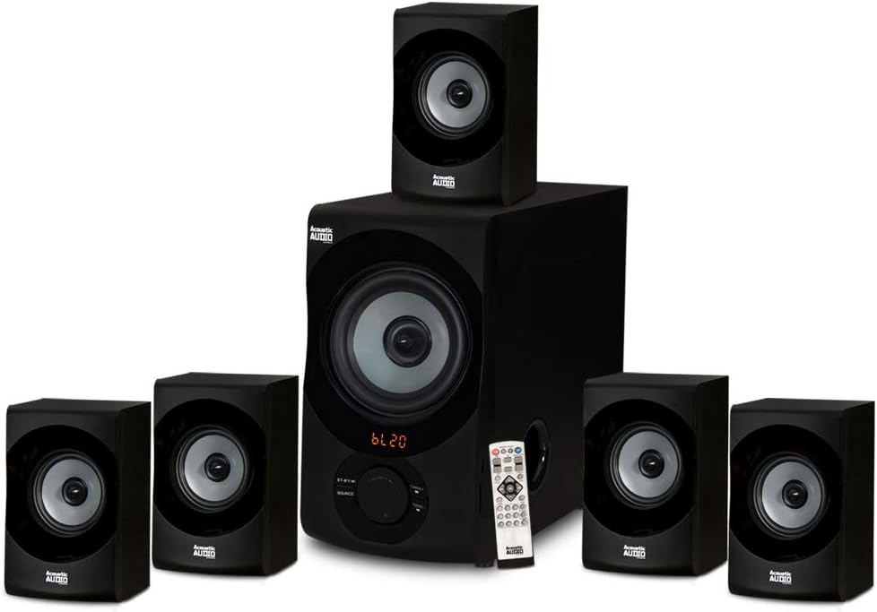 Acoustic Audio AA5172 700W Bluetooth Home Theater 5.1 [...]