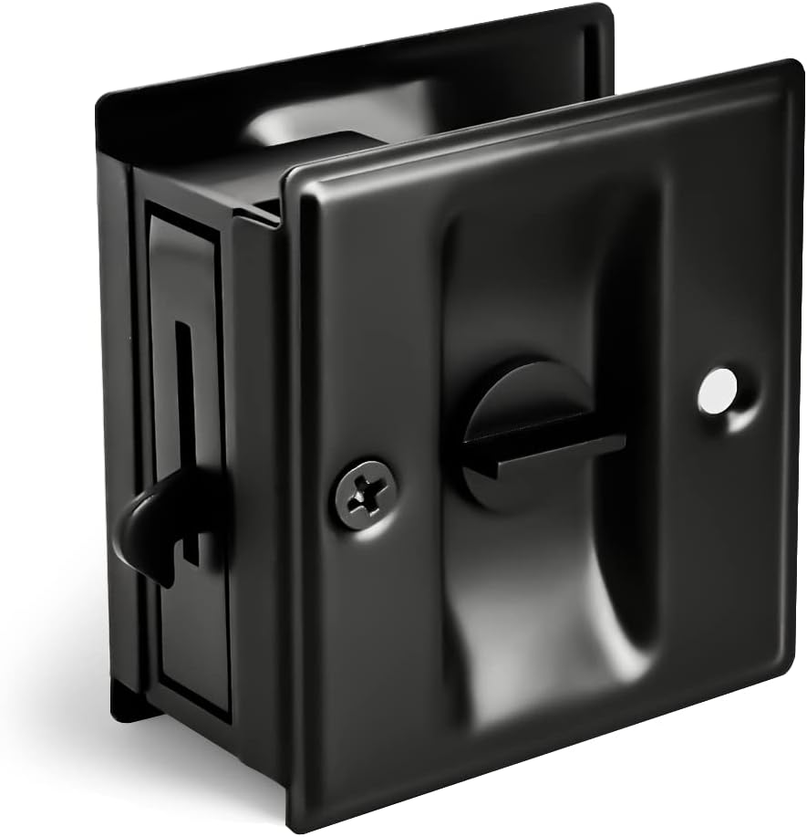 HOMOTEK Privacy Sliding Door Lock with Pull - Replace [...]