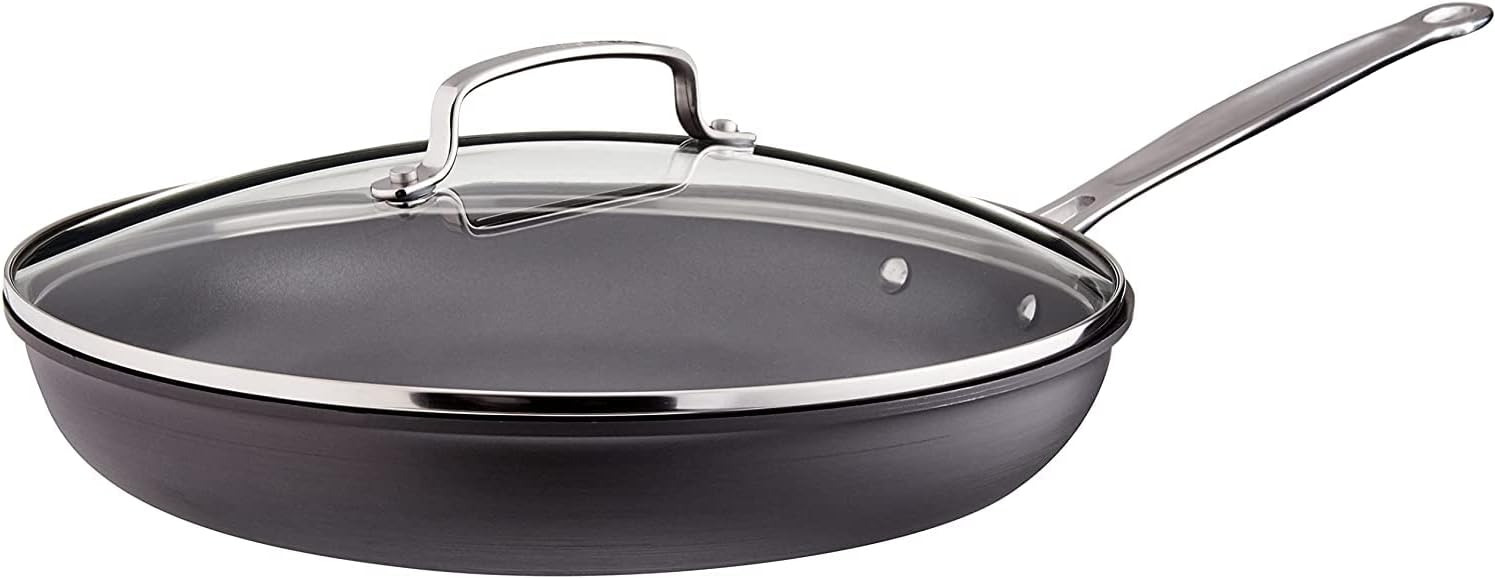 Cuisinart 12-Inch Skillet, Nonstick-Hard-Anodized with [...]
