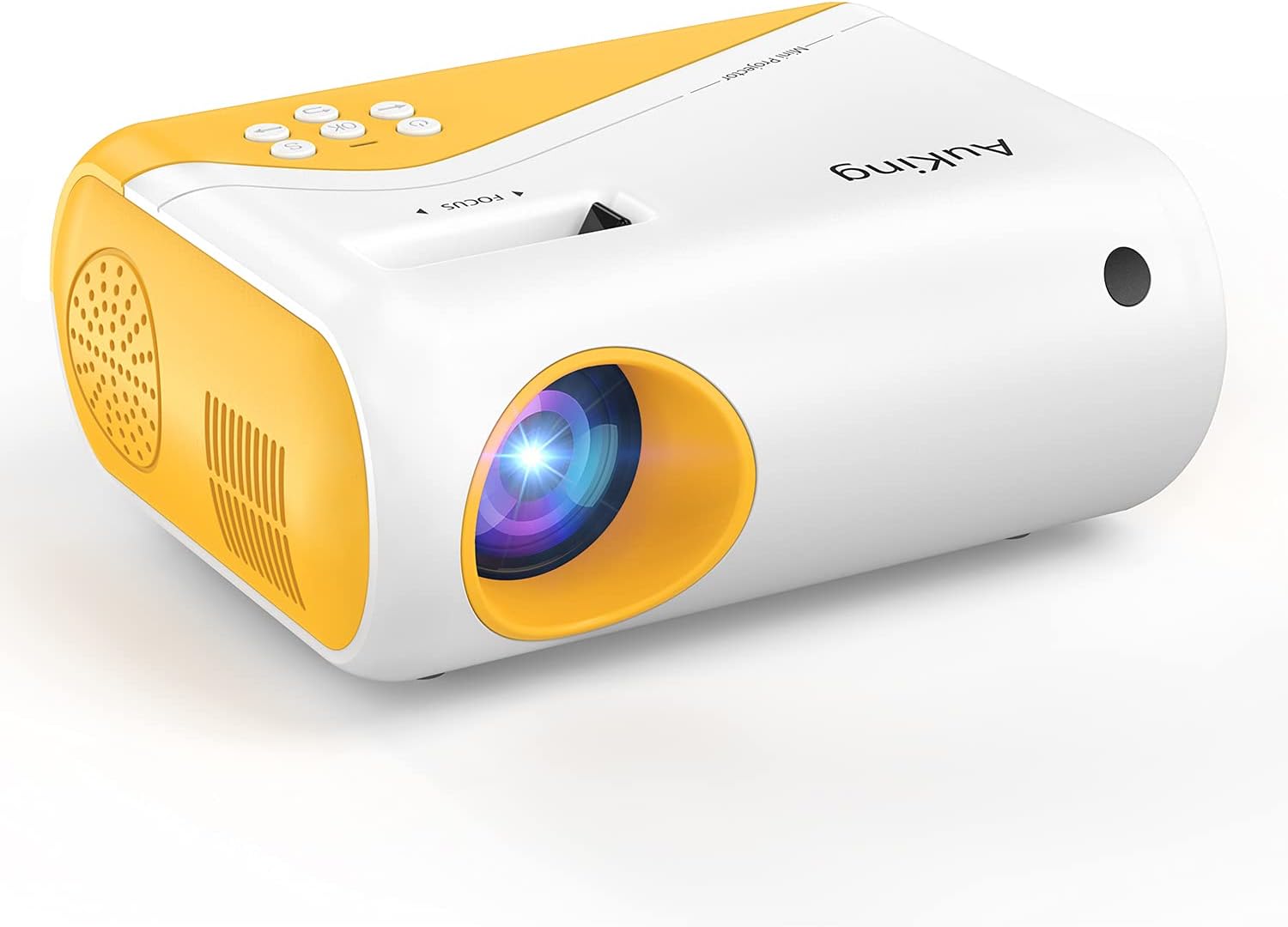 Mini Projector, AuKing 2023 Upgraded 1080P Supported [...]