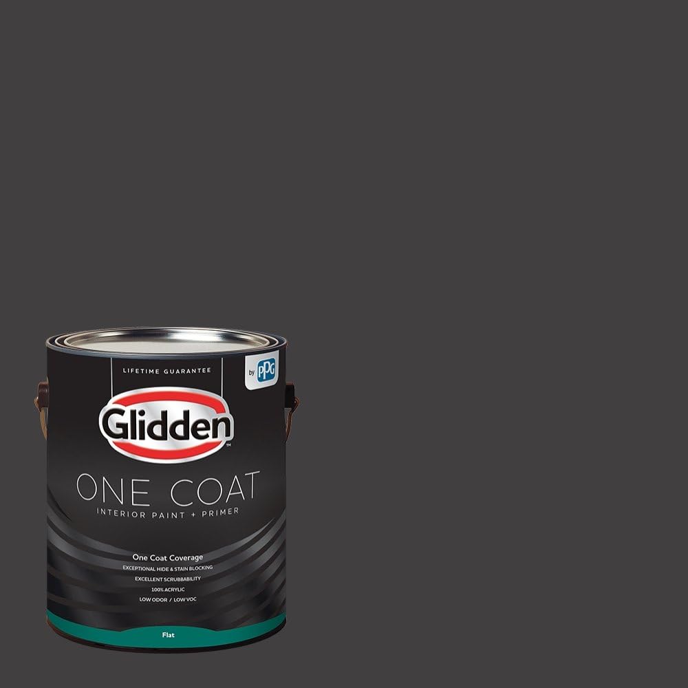 Glidden Interior Paint + Primer: Black/Black Magic, [...]