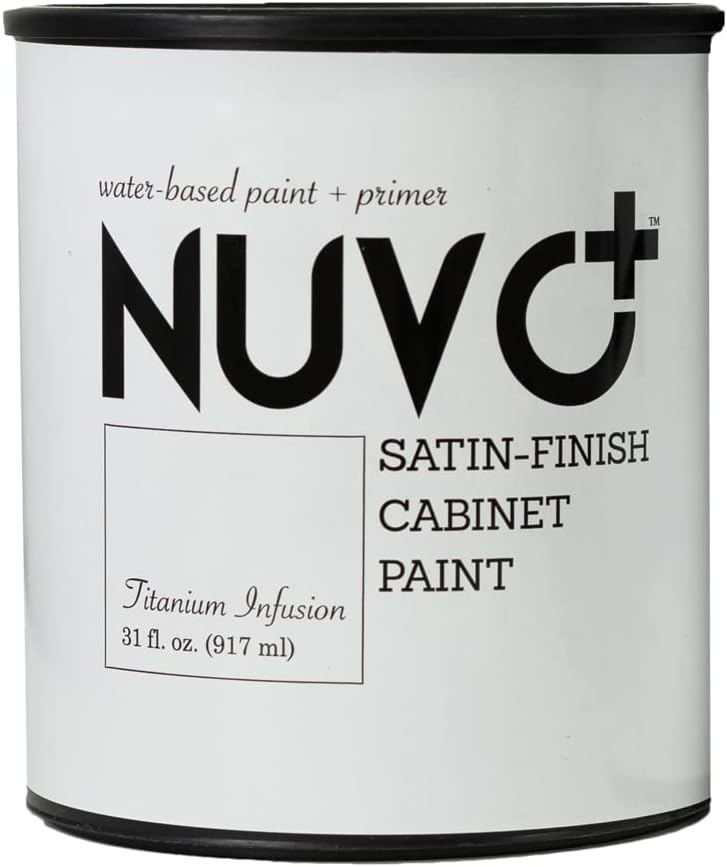 Nuvo Plus Cabinet Paint (Quart) (Titanium Infusion)