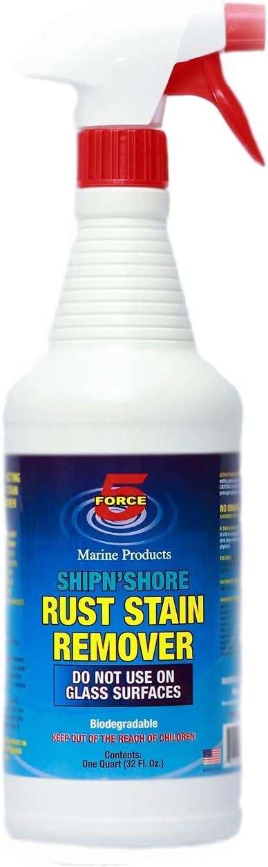 Force 5 SHIPN'SHORE, Rust Stain Remover, Instantly [...]