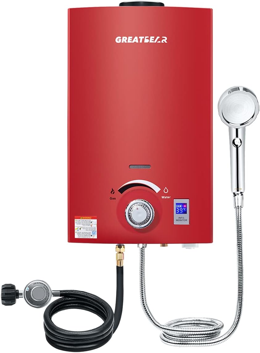 Tankless Water Heater, GREATBEAR 2.64GPM Propane Gas [...]