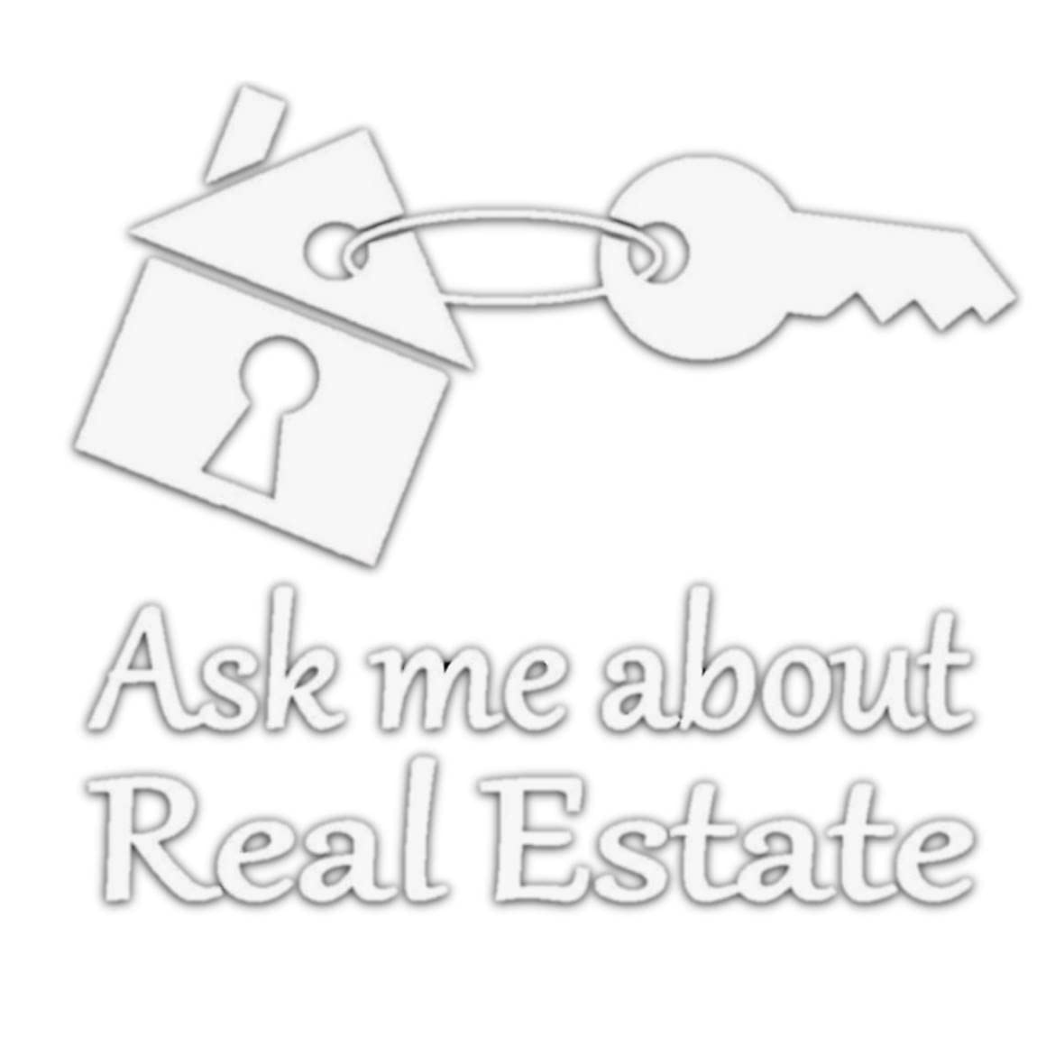 Ask Me About Real Estate Sticker TP 1192 6