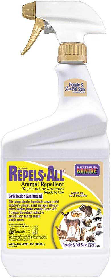 Bonide Repels-All Animal Repellent, 32 oz Ready-to-Use [...]