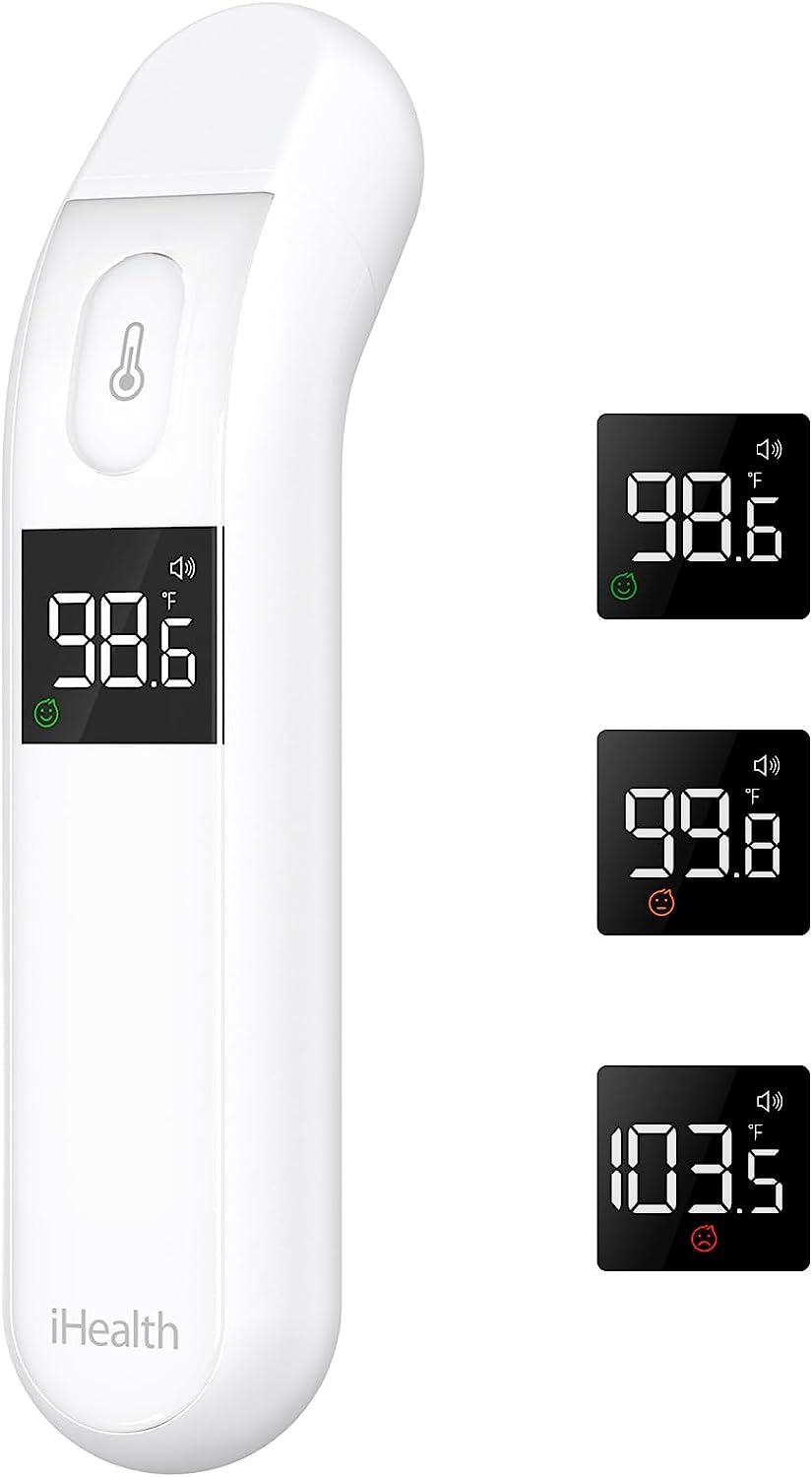 iHealth No-Touch Forehead Thermometer, Infrared [...]