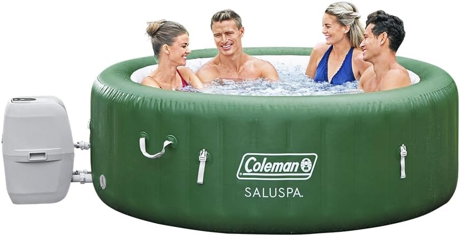 Coleman SaluSpa Inflatable Hot Tub Spa | Portable Hot [...]