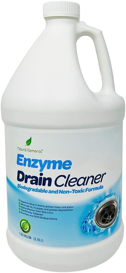 Natural Elements Enzyme Drain Cleaner | Digest Grease, [...]