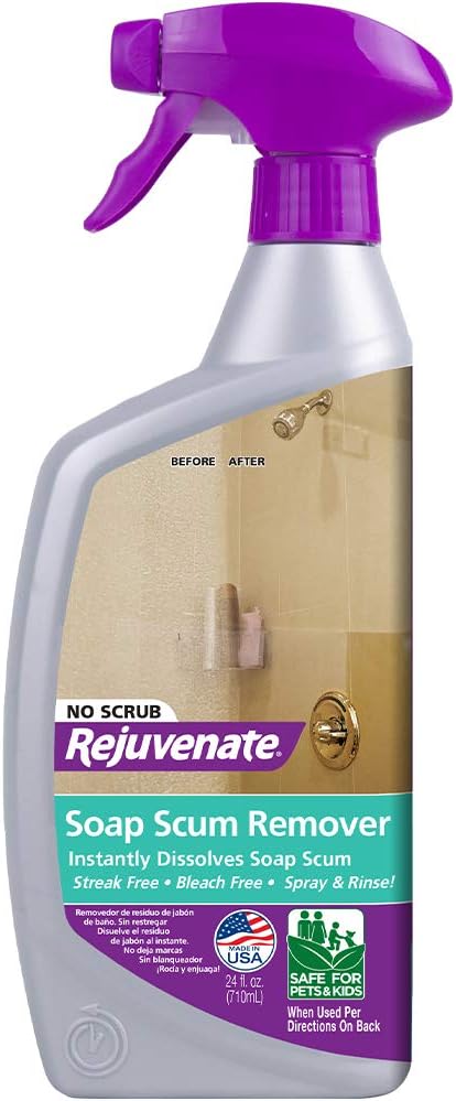 Rejuvenate Scrub Free Soap Scum Remover Shower Glass [...]