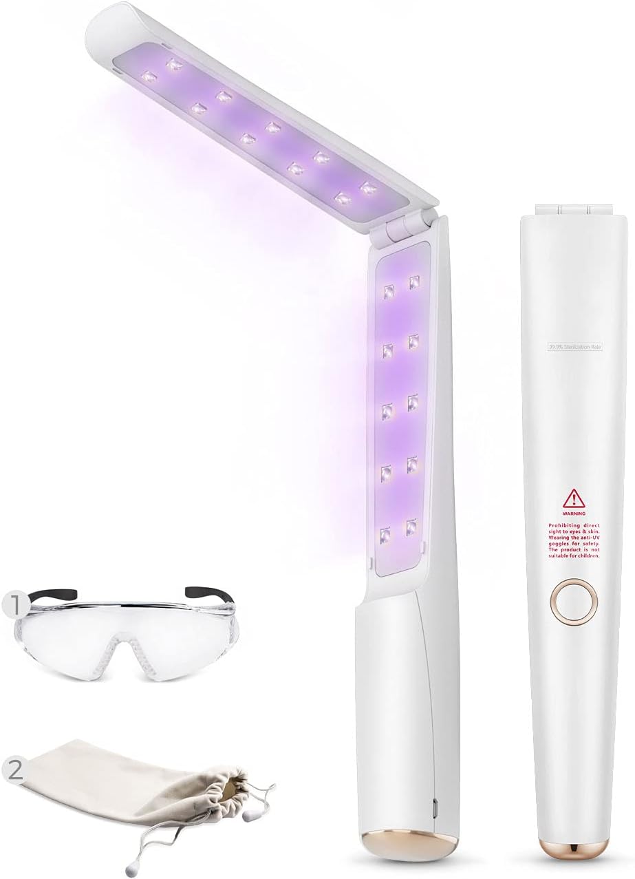 UV Light Sanitizer Wand, Portable UVC Light [...]