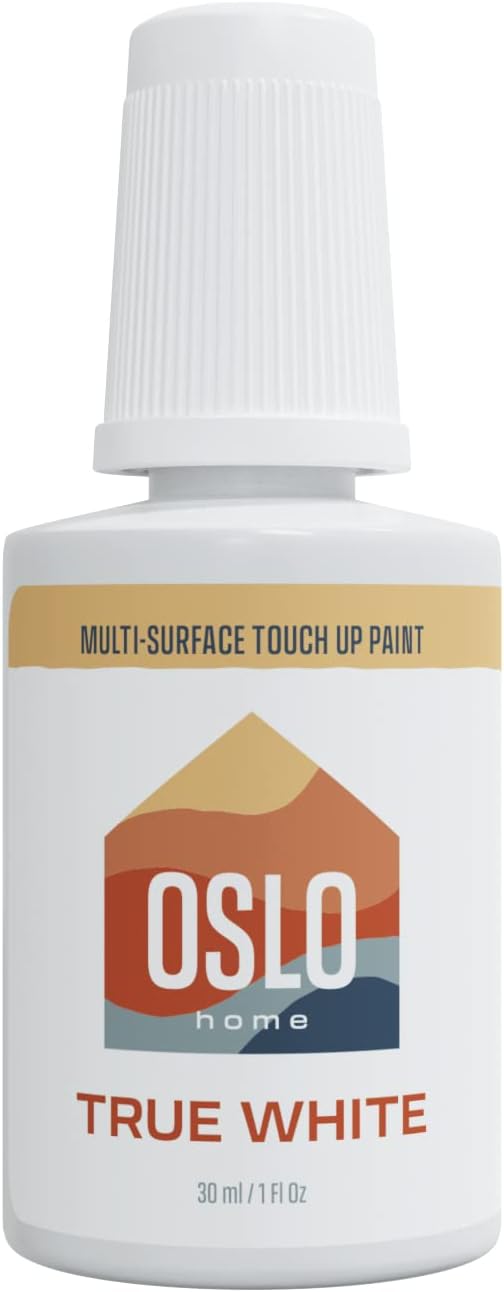 Oslo Home Touch Up Paint, 1oz True White Satin Finish, [...]