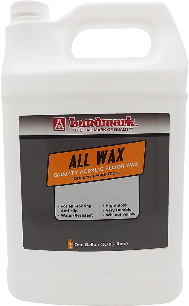 Lundmark All Wax, Self Polishing Floor Wax, 1-Gallon, [...]
