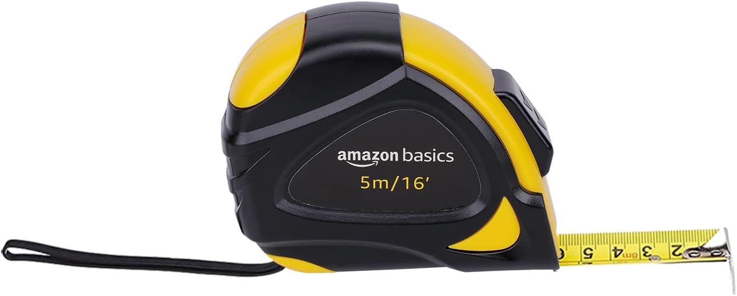 Amazon Basics Self-Locking Tape Measure - 16-Feet [...]