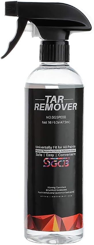 SGCB 16oz Tar Remover for Cars, 500ml Safe Road Tar [...]