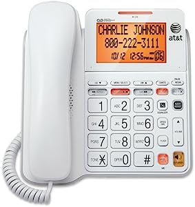 AT&T CL4940 Corded Standard Phone with Answering [...]