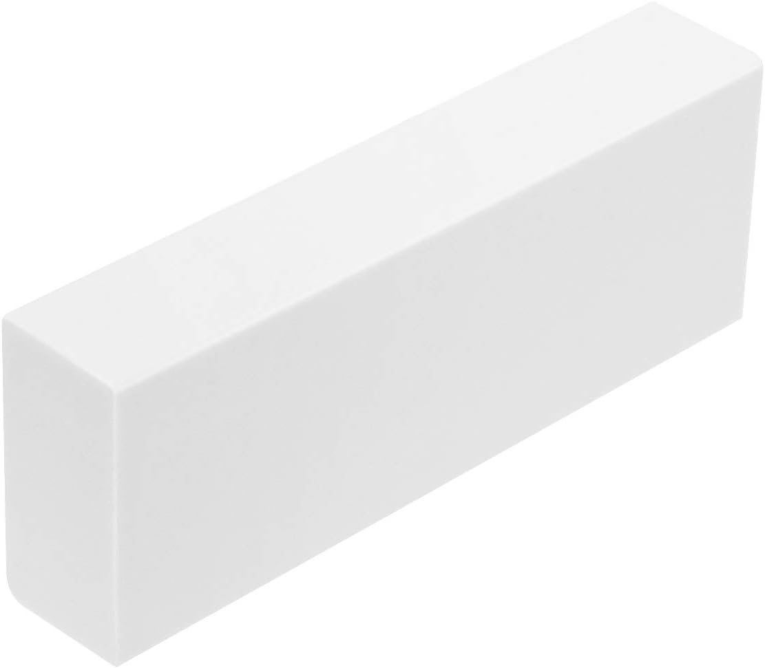 Amazon Basics Block White Eraser, 10 pack