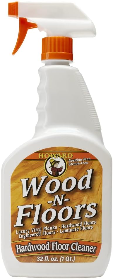 HOWARD Wood-N-Floors Hardwood Floor Cleaner, Clear, 32 [...]
