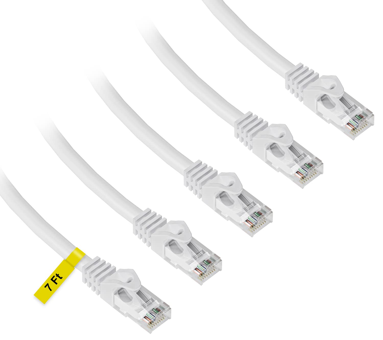 iwillink Cat6 Ethernet Cable 7 ft (5 Pack),Support POE [...]