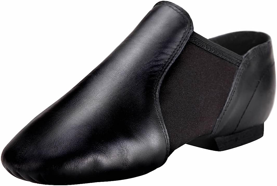 Linodes Leather Jazz Shoe Slip On for Girls and Boys [...]