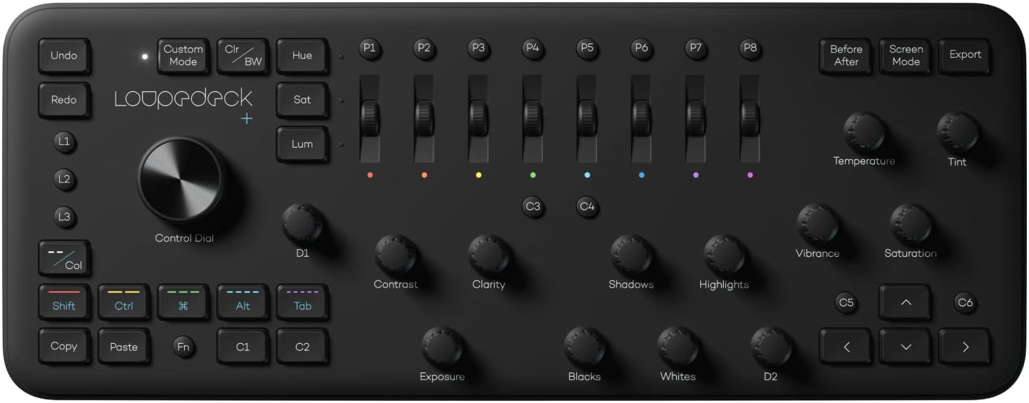 Loupedeck+ The Photo and Video Editing Console for [...]