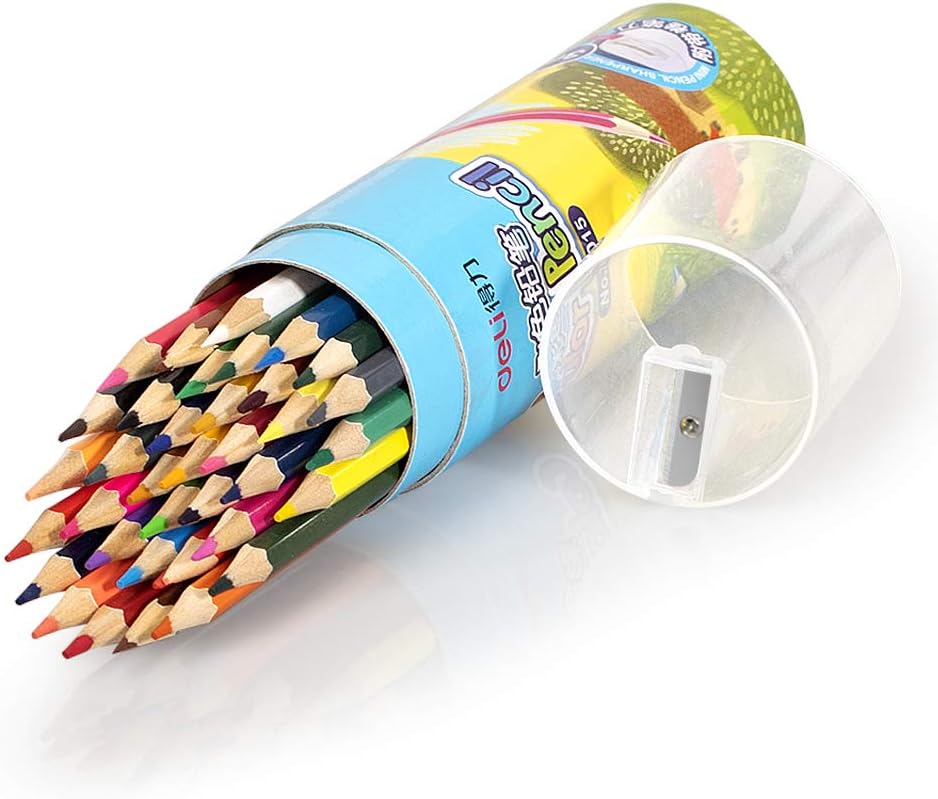 Deli 36 Pack Colored Pencils with Built-in Sharpener [...]