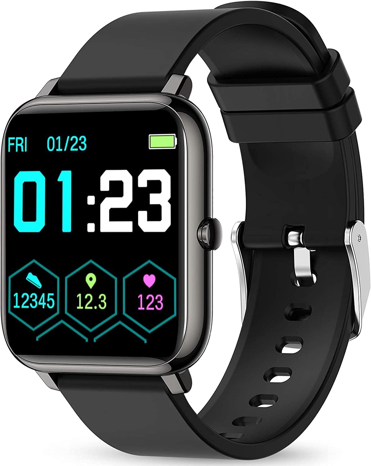 KALINCO Smart Watch, Fitness Tracker with Heart Rate [...]