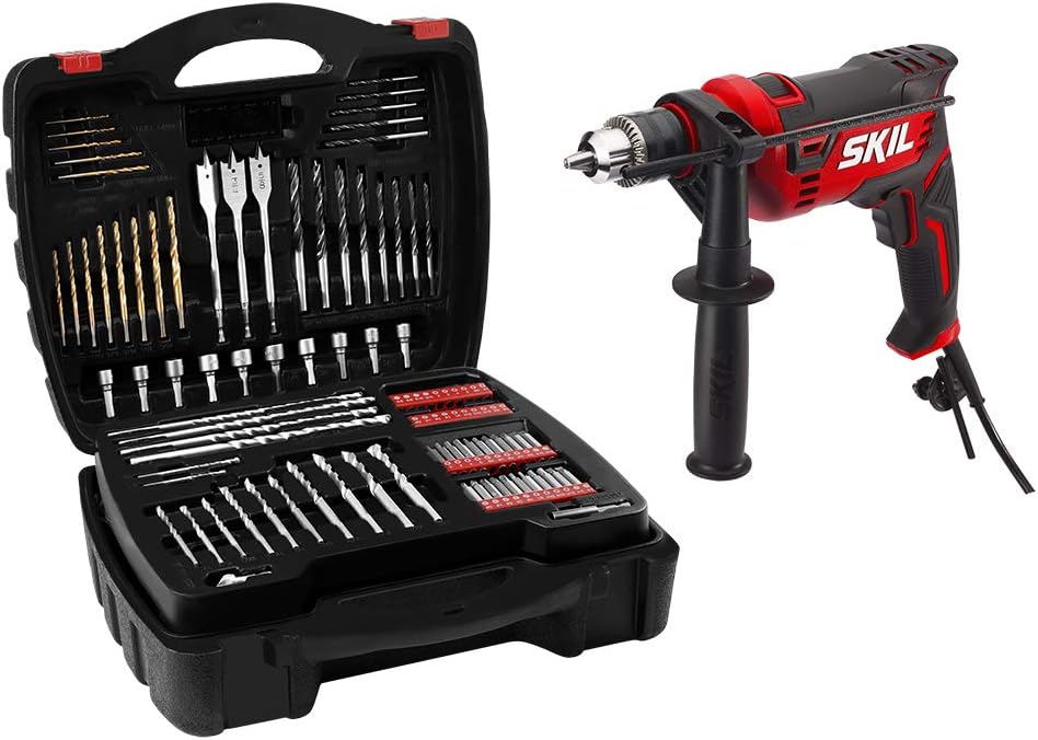 Skil 7.5 Amp 1/2-in Corded Hammer Drill with 100pcs [...]