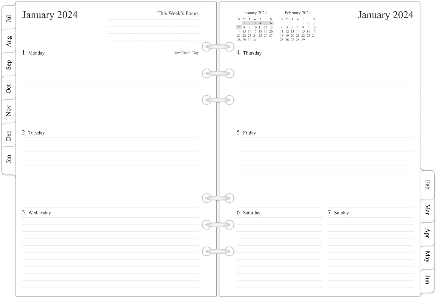 2023-2024 Academic Weekly & Monthly Planner Refills [...]