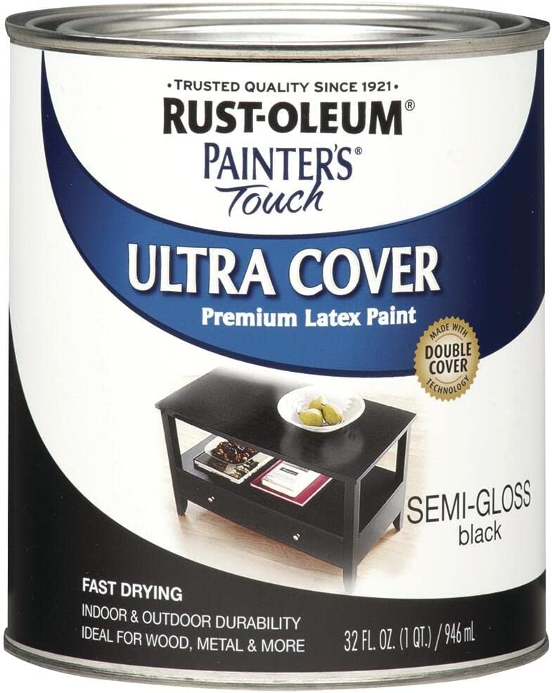 Rust-Oleum 1974502 Painter's Touch Latex Paint, Quart, [...]