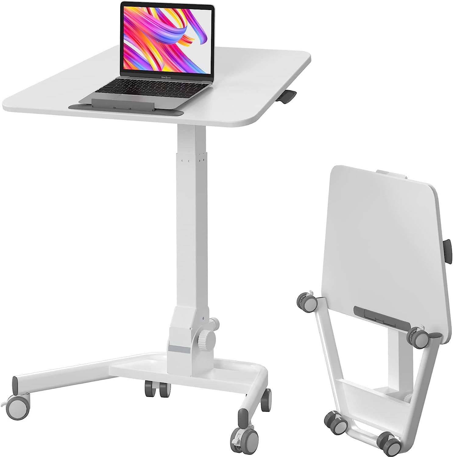Joy Seeker Foldable Mobile Standing Desk, Pneumatic [...]