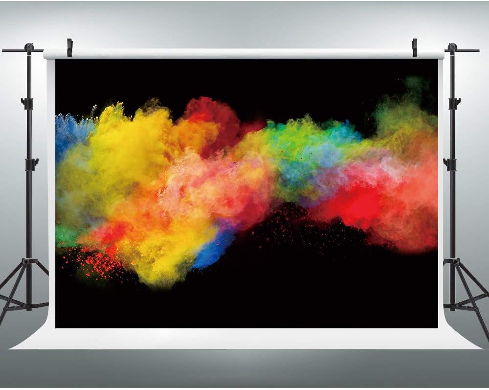 EOA 7(W) x5(H) FT Colorful Paint Splash Backdrop [...]