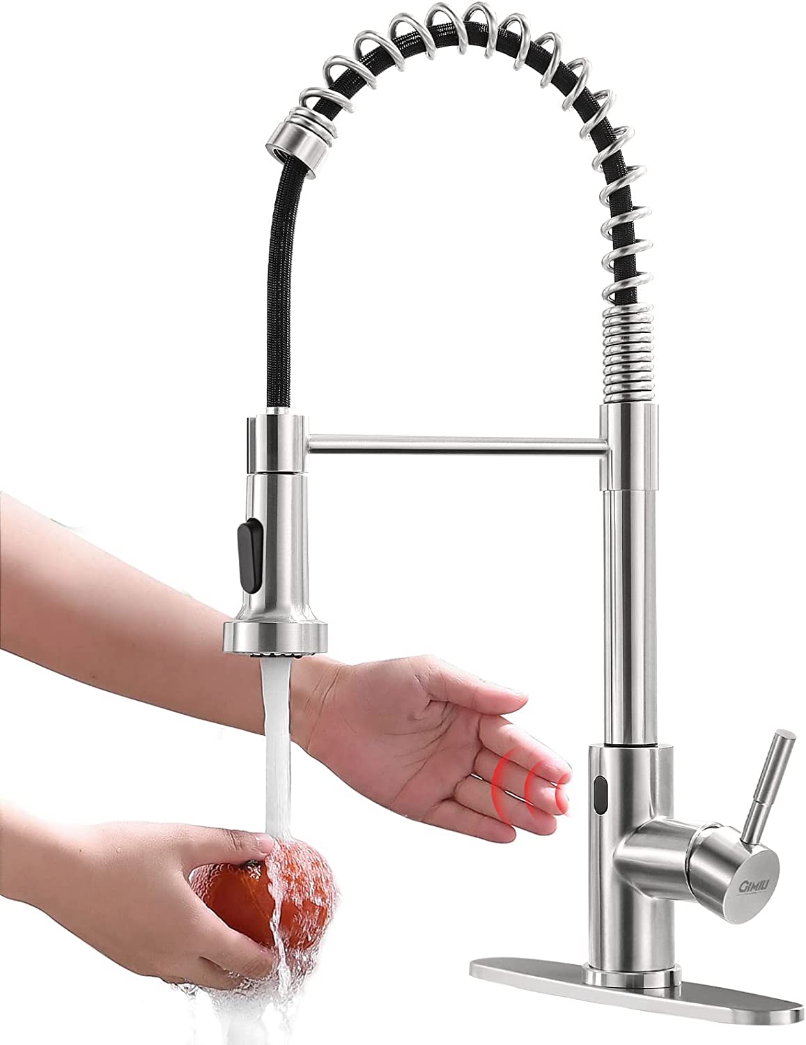 GIMILI Touchless Kitchen Faucet with Pull Down Sprayer [...]