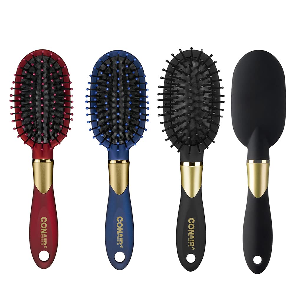 Conair Velvet Touch Travel Hairbrush, Hairbrush for [...]