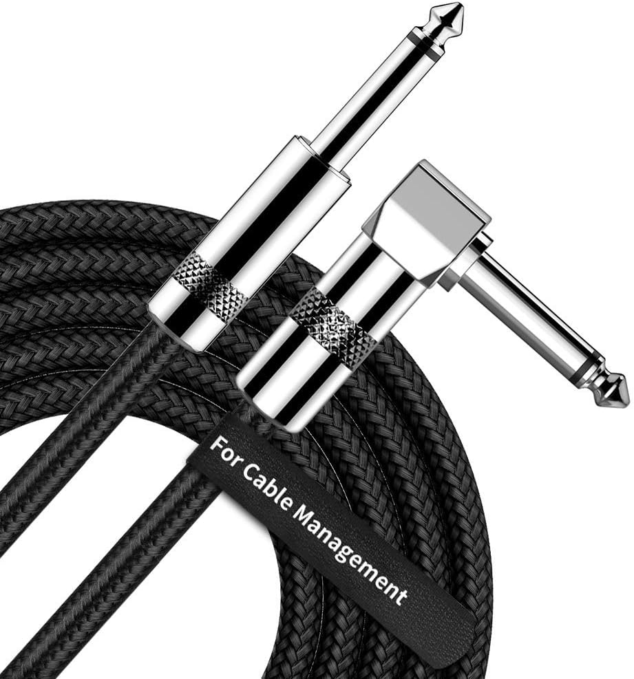 F FEYCH Guitar Cable 10FT Right Angle 1/4 Inch TS to [...]