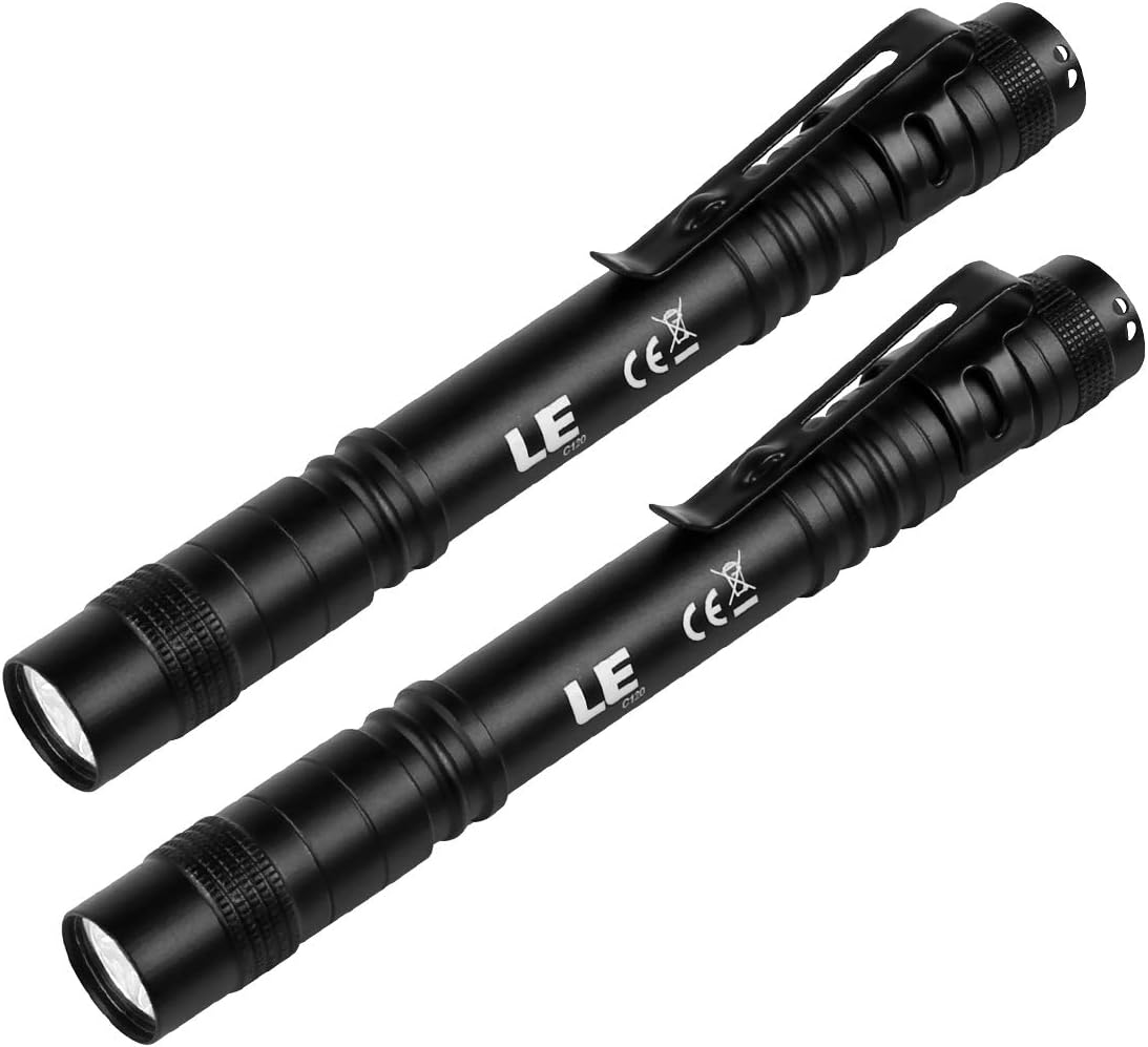 LE LED Pen Flashlights, Lightweight, Mini, Waterproof [...]