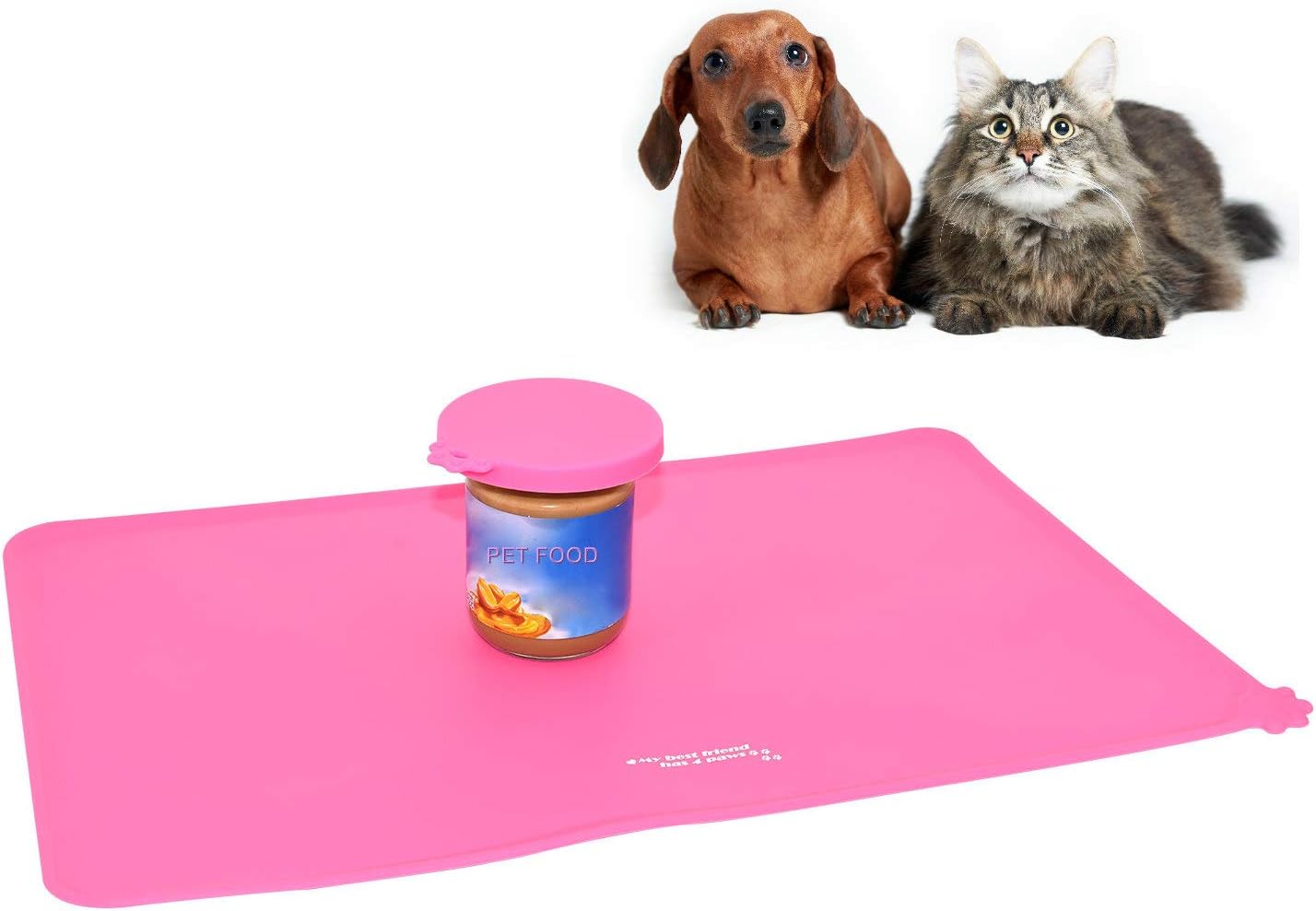 Food Grade Silicone Pet cat & dog food feeding meal [...]