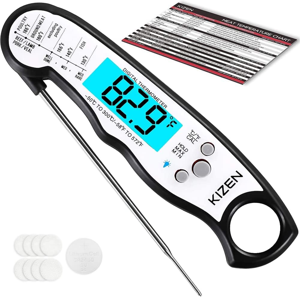 KIZEN Digital Meat Thermometer with Probe - Instant [...]