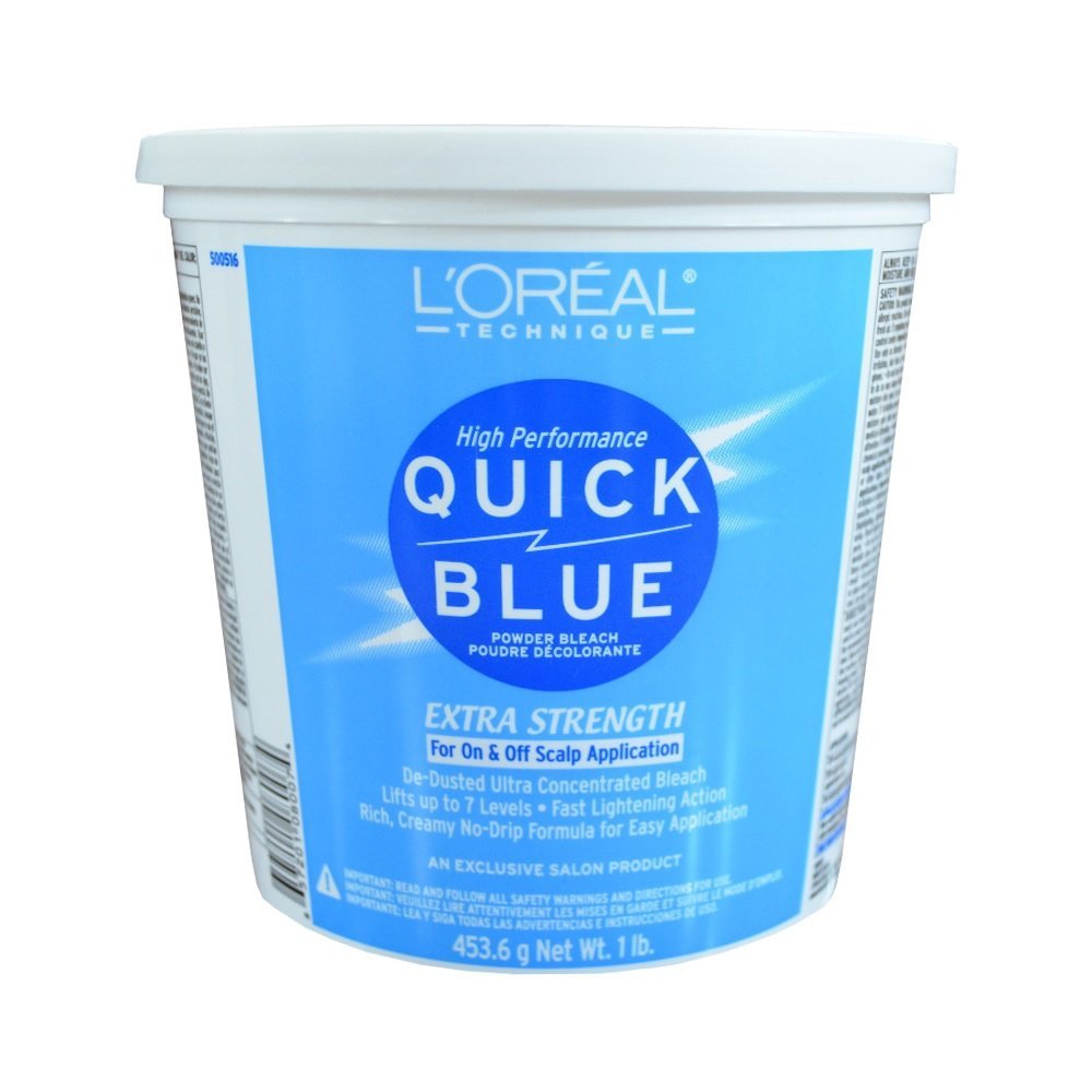 L'OREAL PARIS Quick Blue Powder Bleach, 16 Ounce