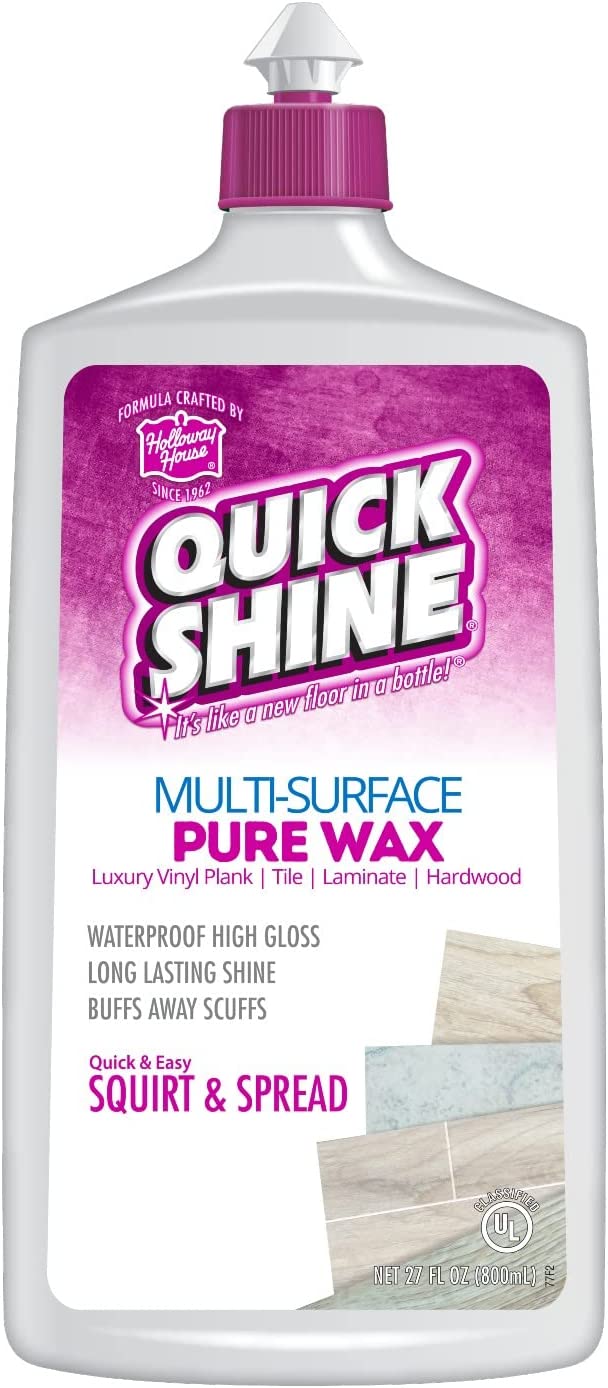Quick Shine Pure Floor Wax 27oz | A Buffable, [...]