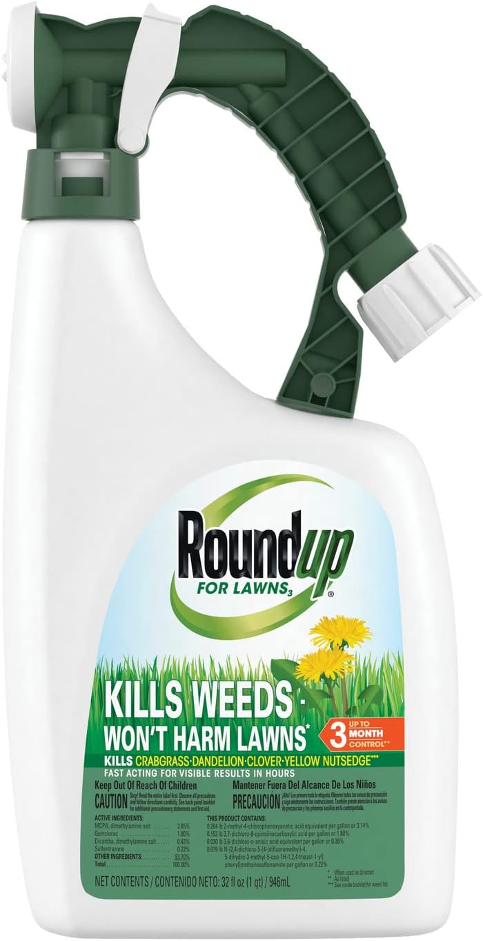 Roundup For Lawns₃ Ready-To-Spray - Tough Weed Killer [...]