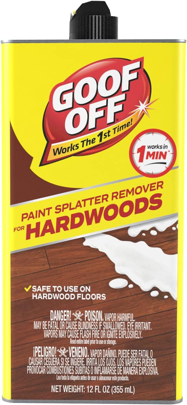 Goof Off FG900 Splatter Hardwoods Dried Paint Remover, [...]