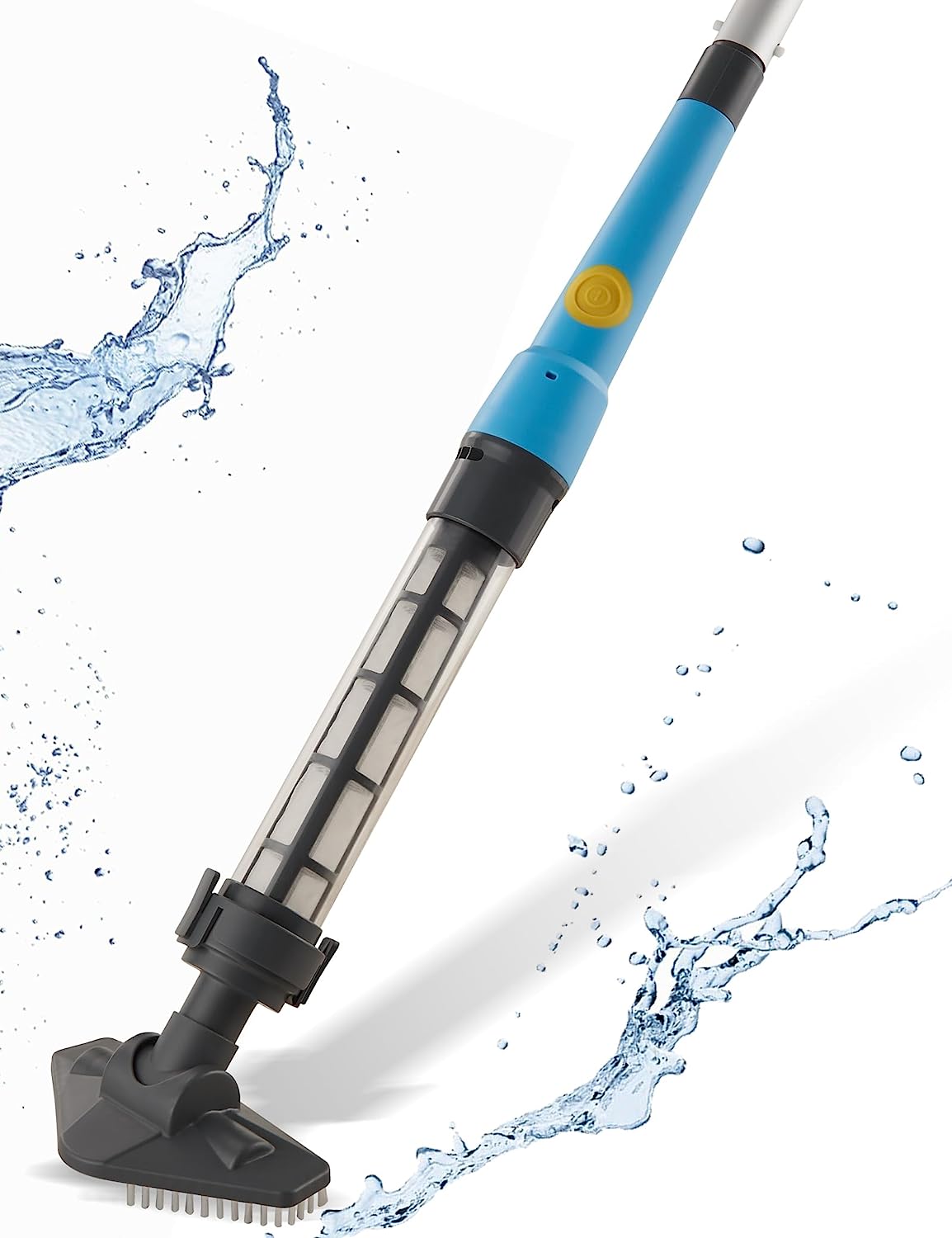 Efurden Rechargeable Stick Pool Vacuum, Cordless Pool [...]