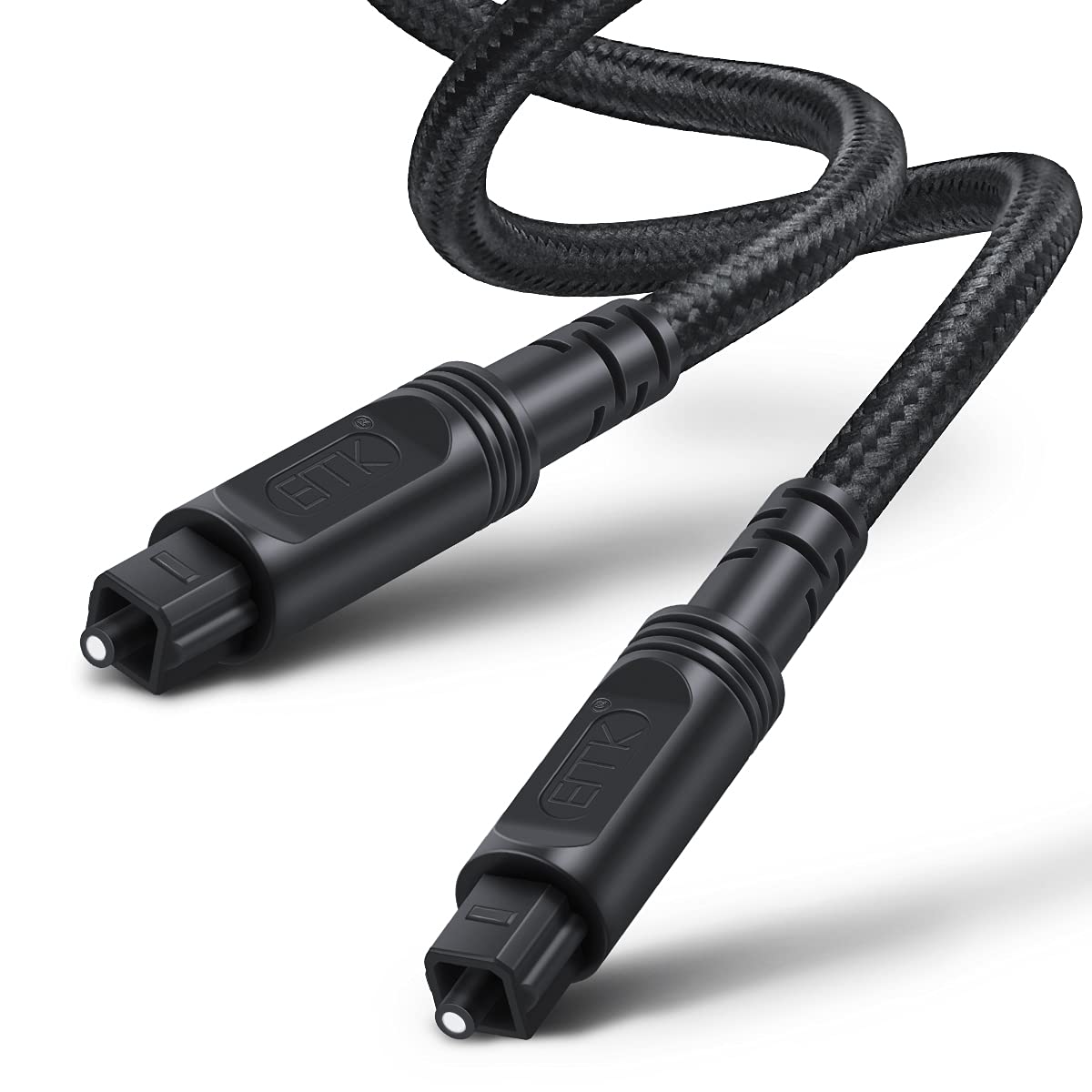 EMK Digital Optical Audio Cable Toslink Ultra Durable [...]