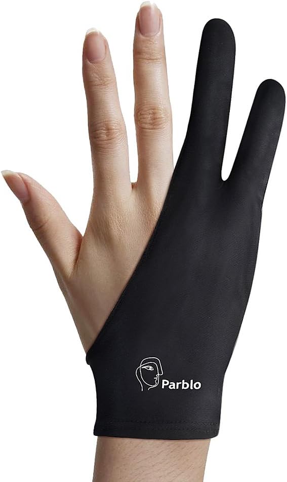 Parblo PR-01 Two-Finger Glove for Graphics Drawing [...]